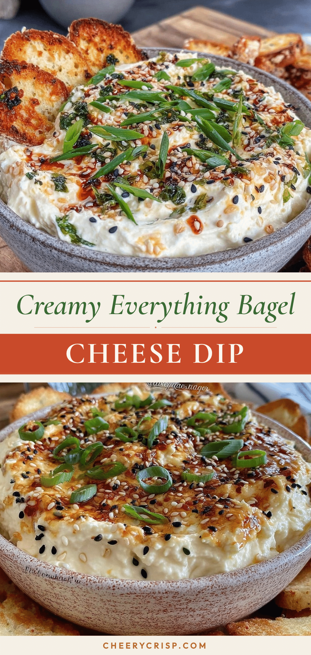 everything bagel cream cheese dip recipe