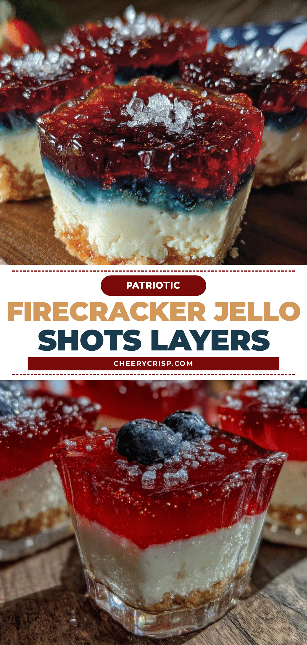 festive firecracker jello shots recipe
