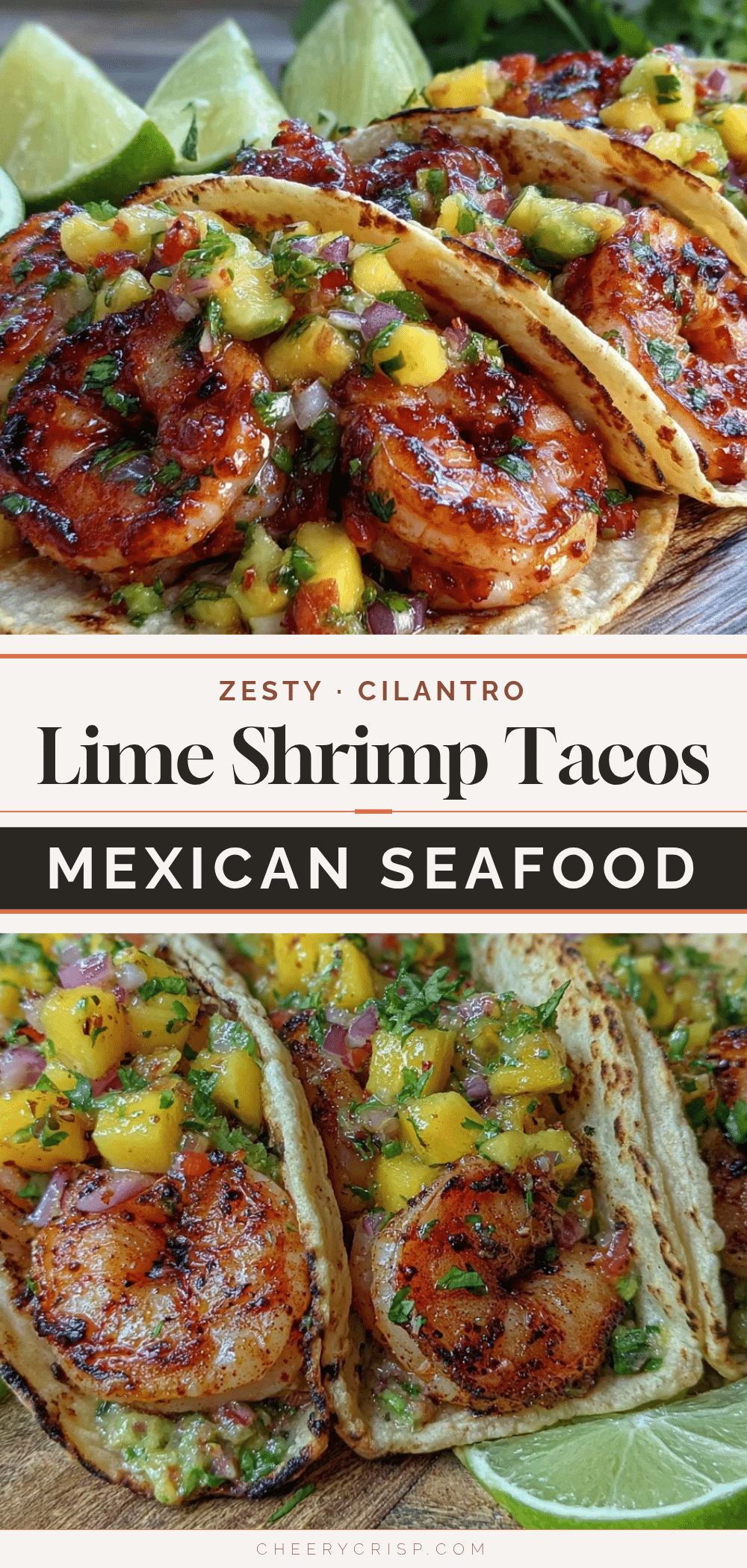 fresh cilantro lime shrimp tacos recipe