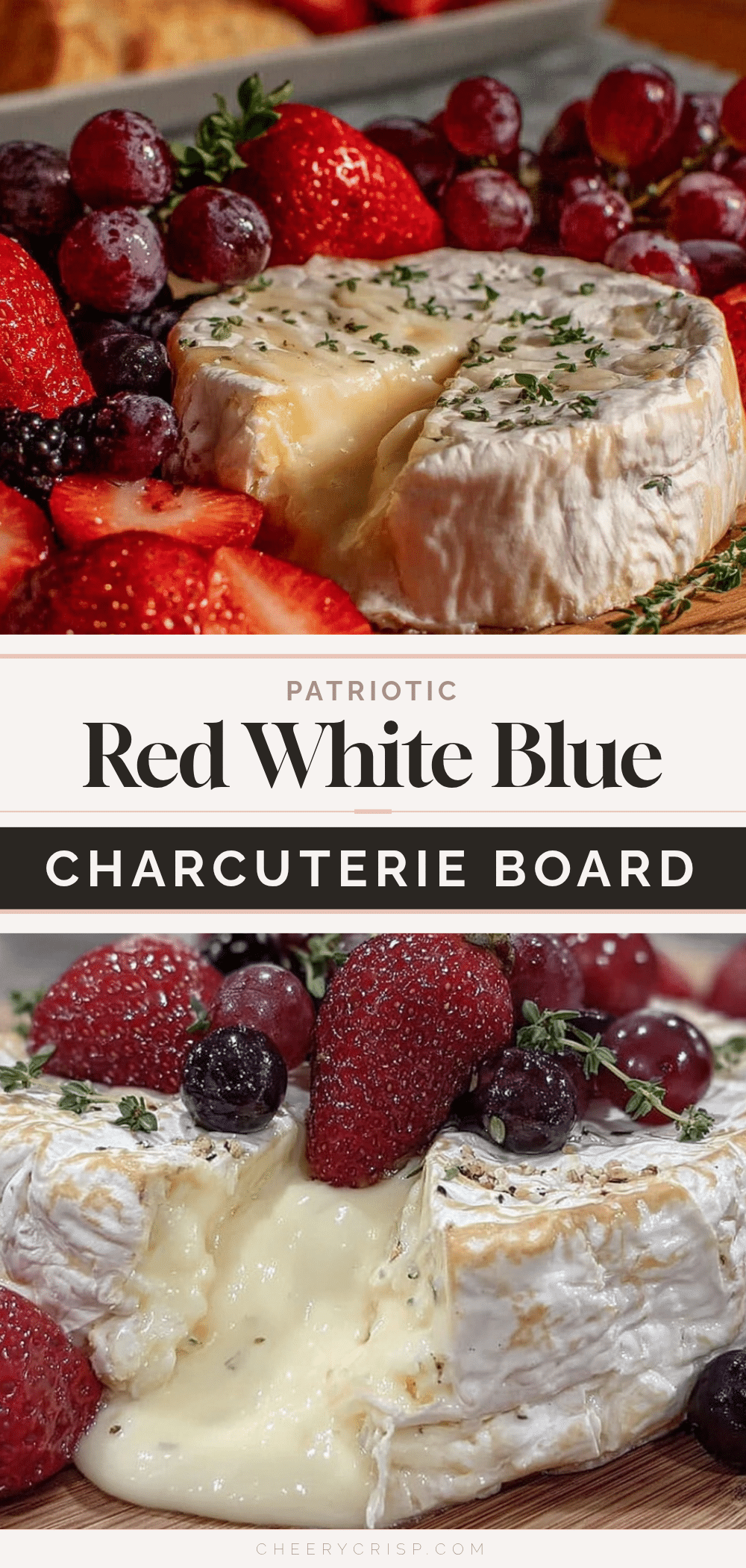 fresh red white blue charcuterie board recipe