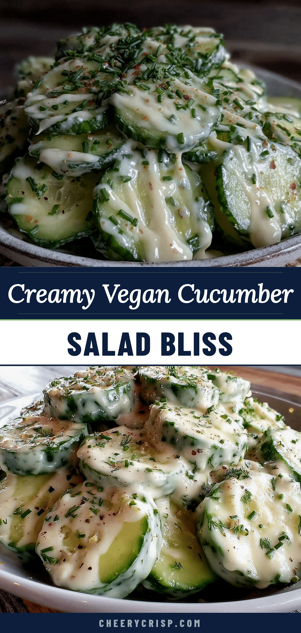 fresh vegan cucumber salad recipe