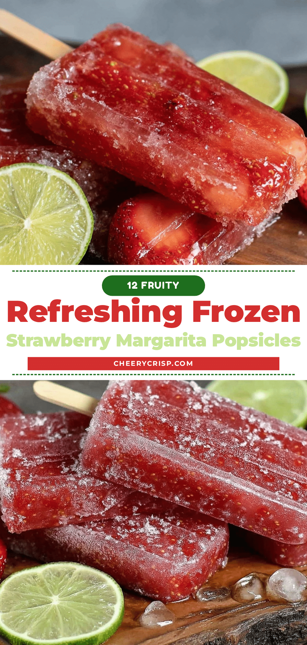 frozen strawberry margarita popsicles recipe