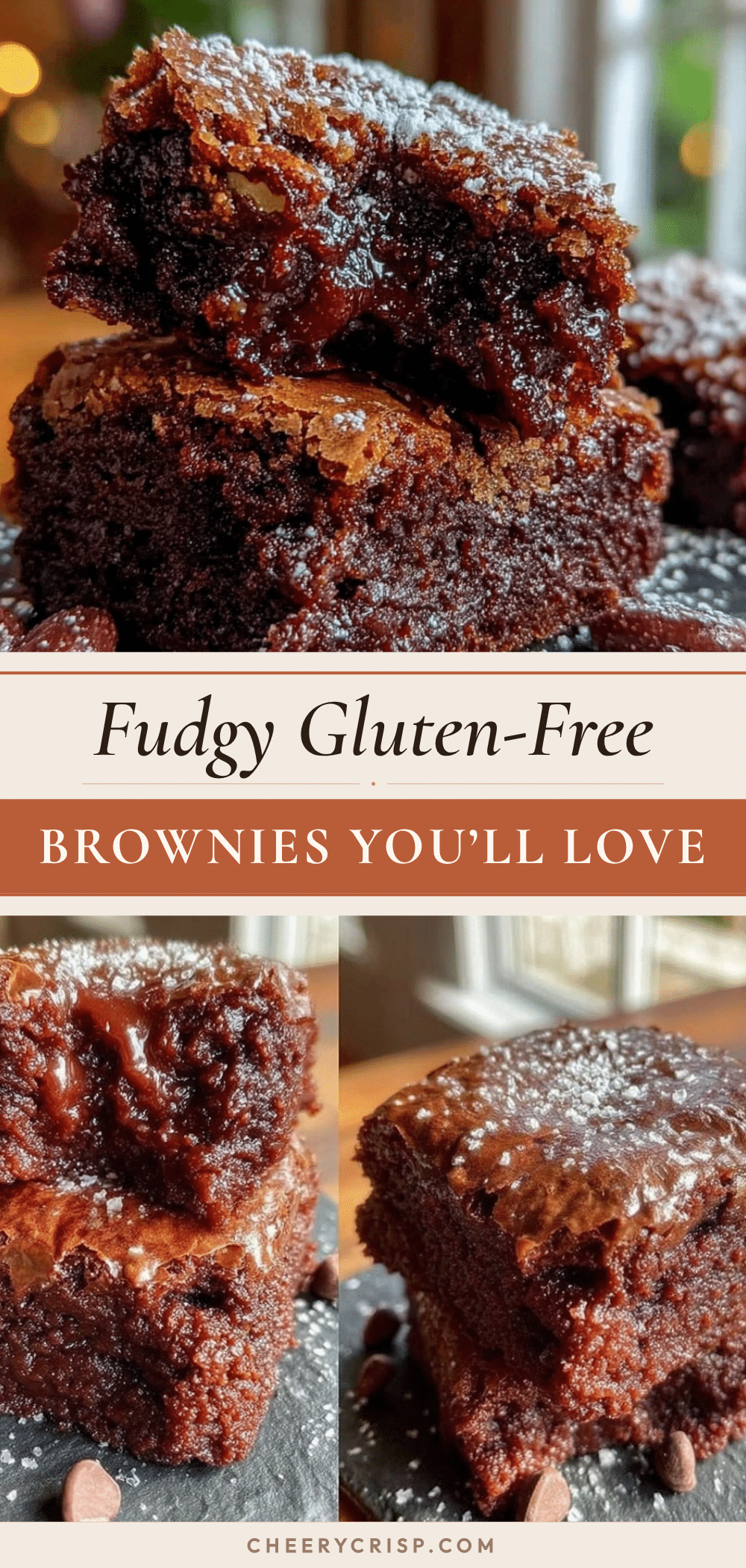 fudgy gluten-free brownies recipe