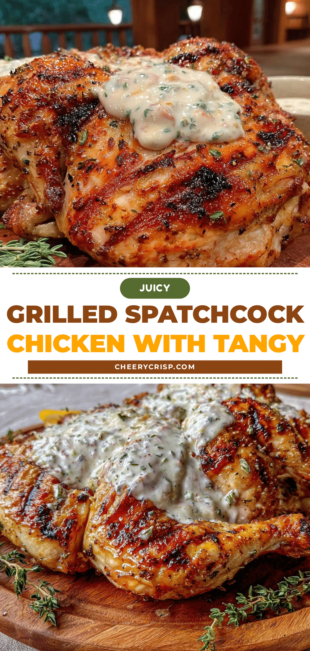 grilled spatchcock chicken recipe