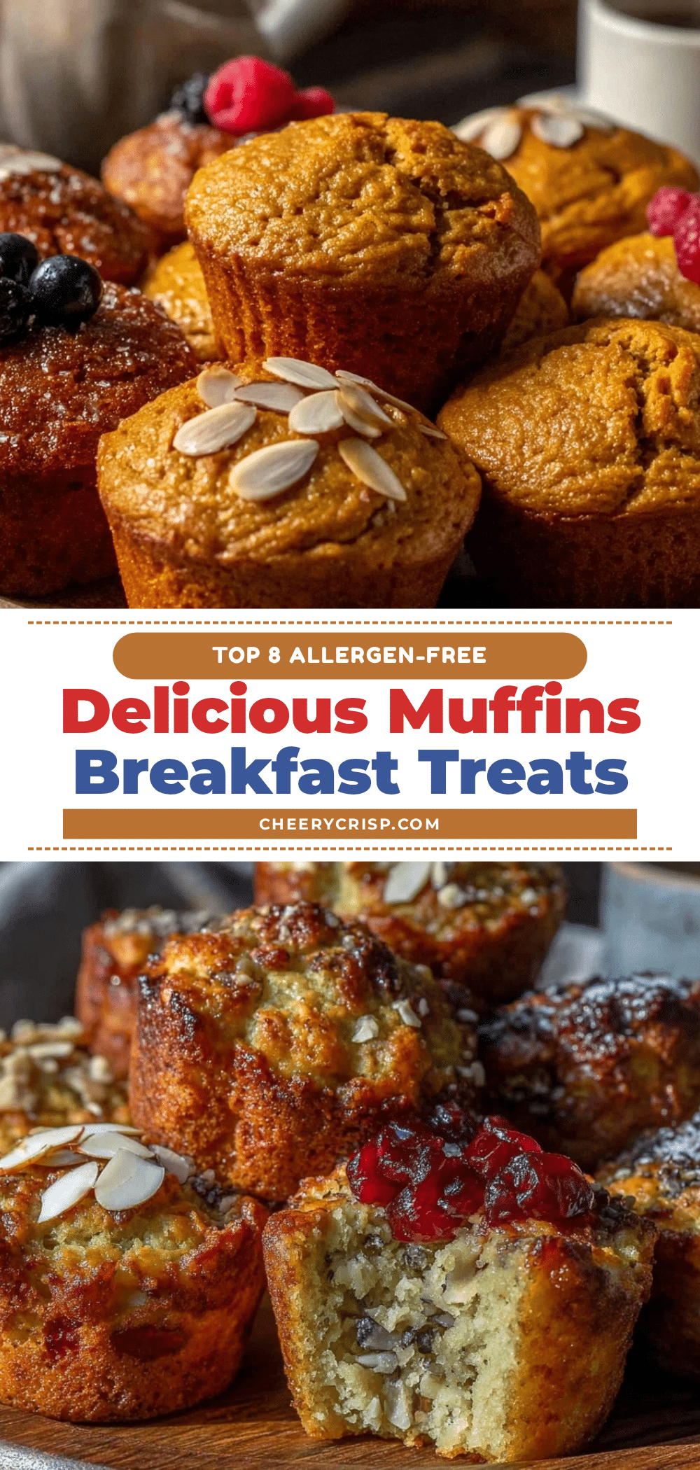 healthy top 8 allergen-free breakfast muffins recipe