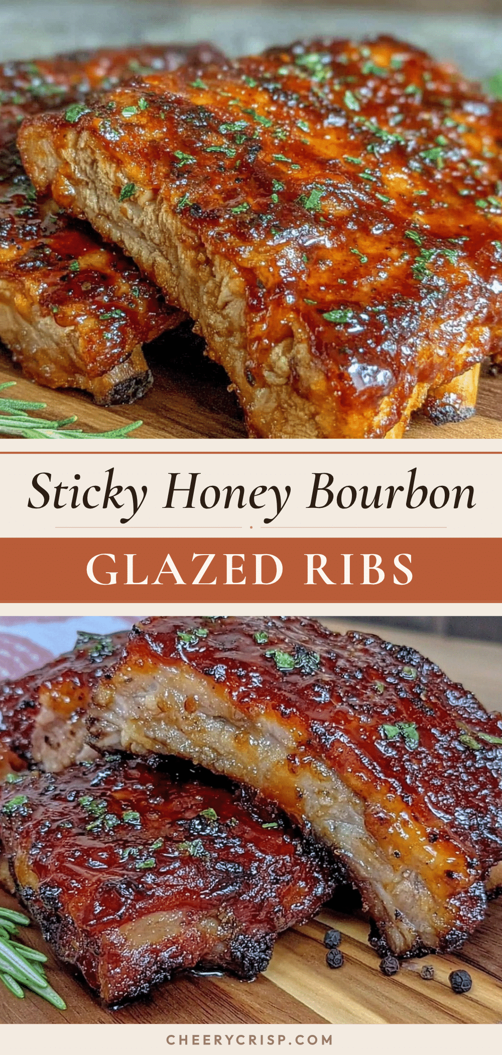 honey bourbon glazed ribs recipe