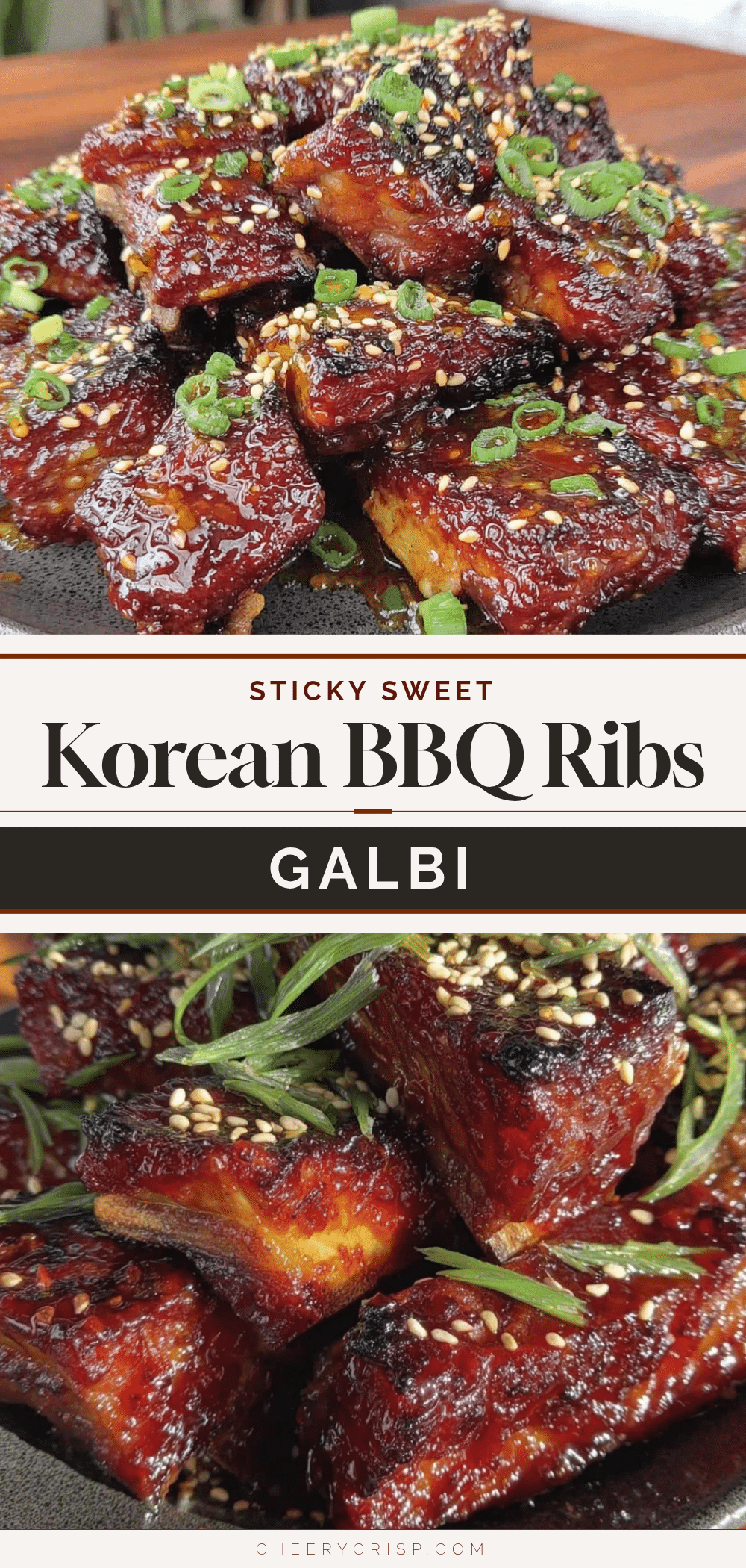 Korean BBQ short ribs recipe