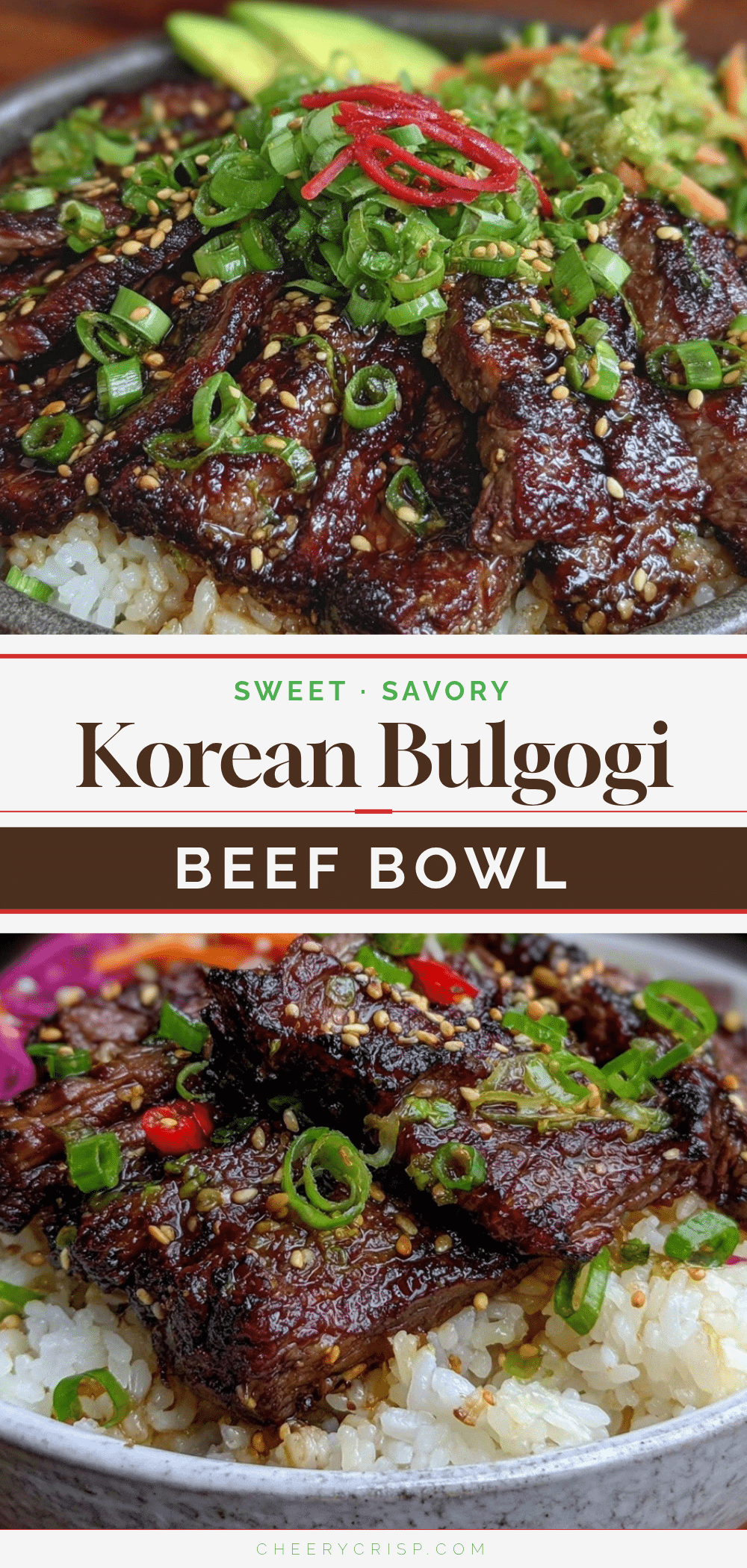 korean bulgogi beef bowl recipe