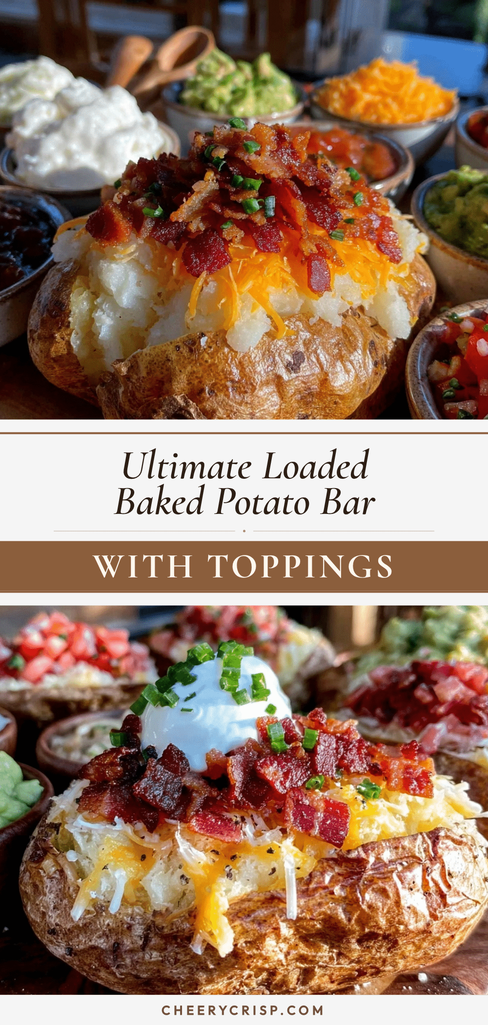 loaded baked potato bar recipe