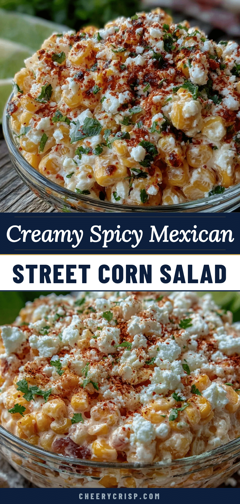 Mexican street corn salad recipe