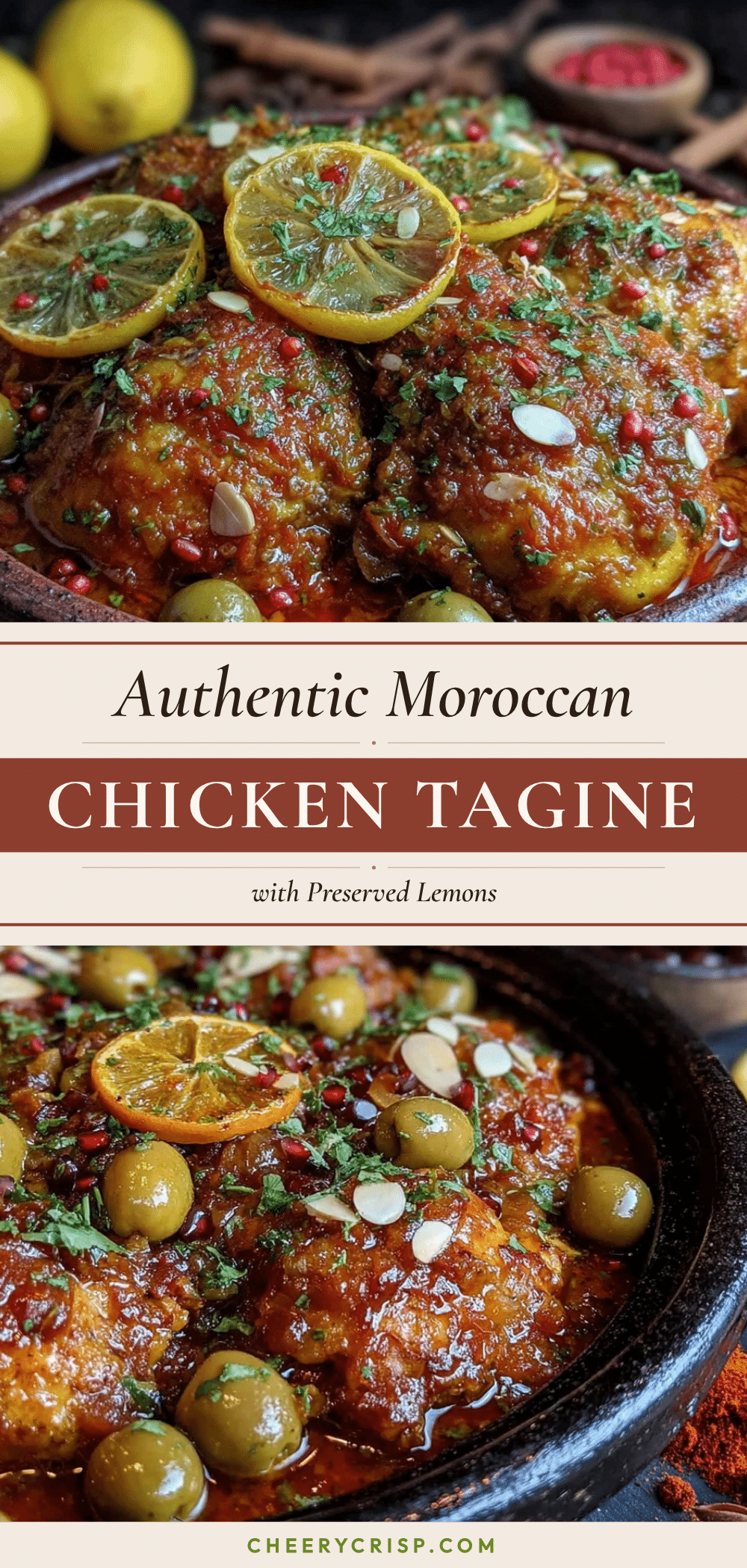 Moroccan chicken tagine recipe