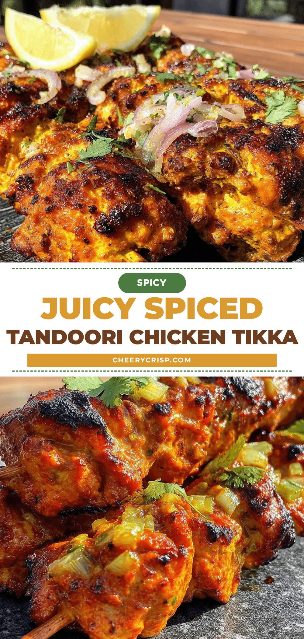 tandoori chicken tikka skewers recipe