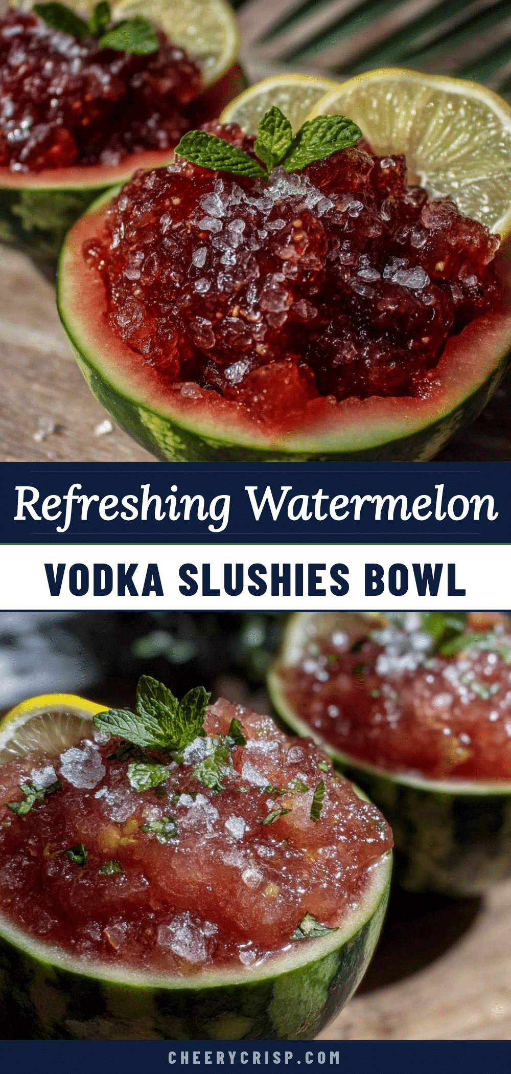 watermelon vodka slushies recipe