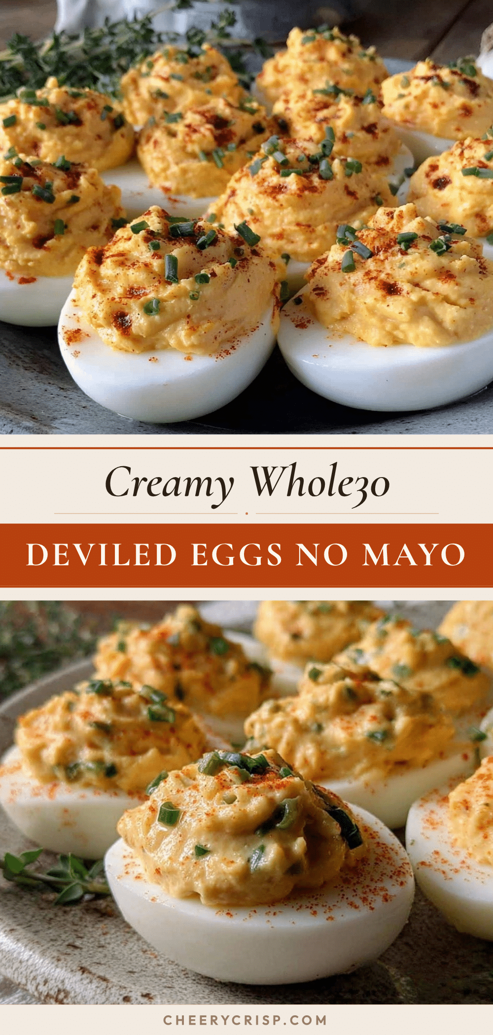 Whole30 deviled eggs recipe