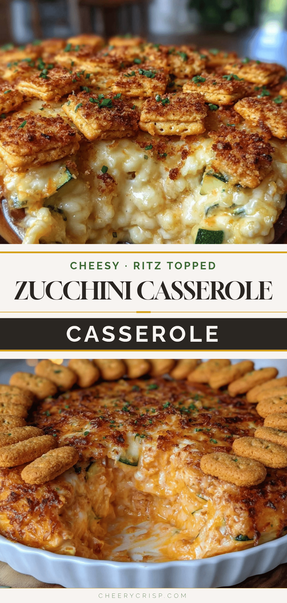 cheesy zucchini casserole recipe