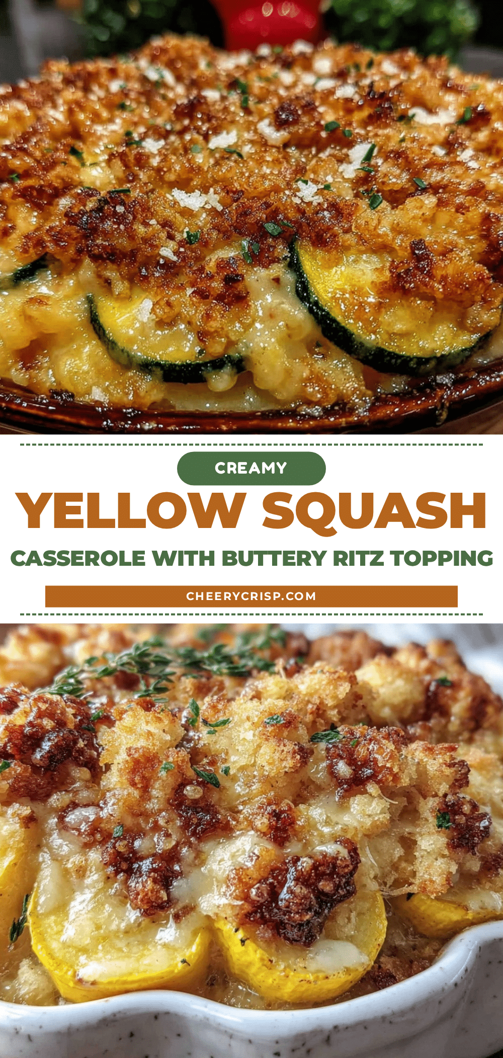creamy yellow summer squash casserole recipe