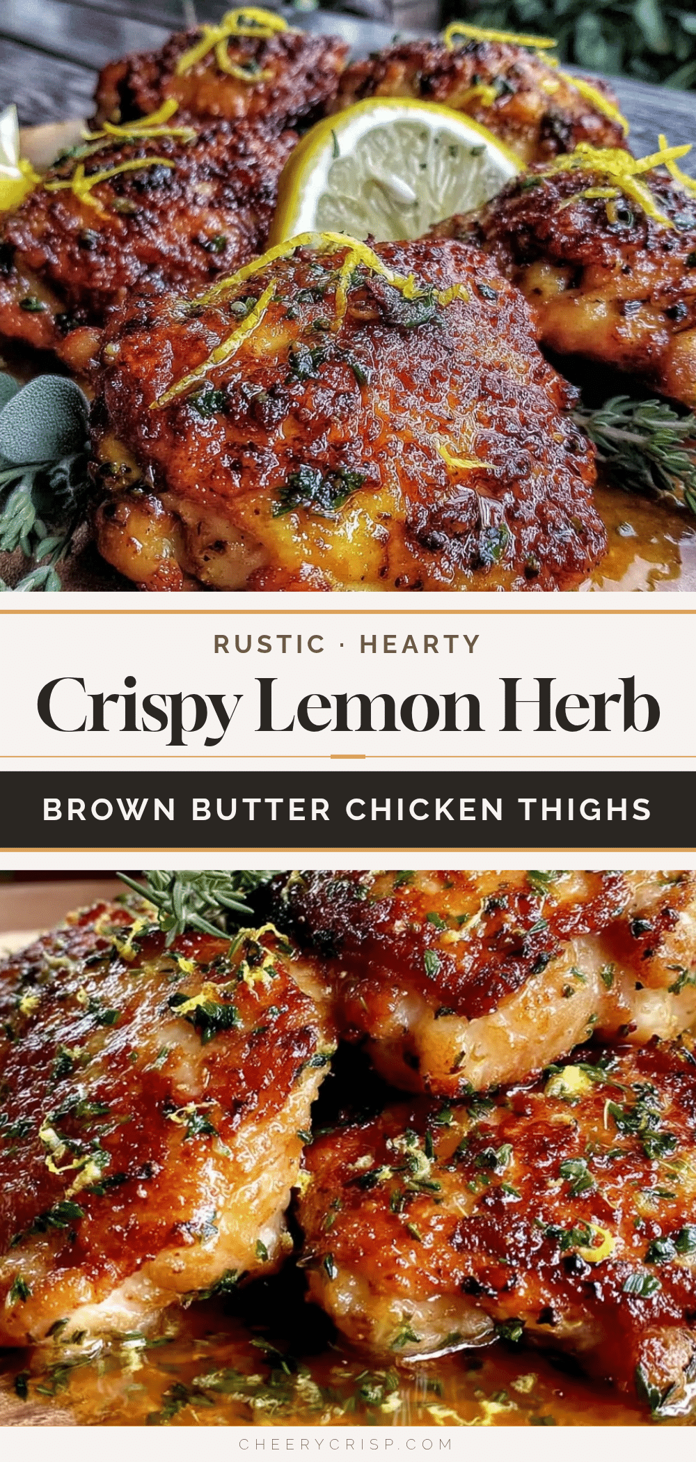 crispy boneless chicken thighs recipe
