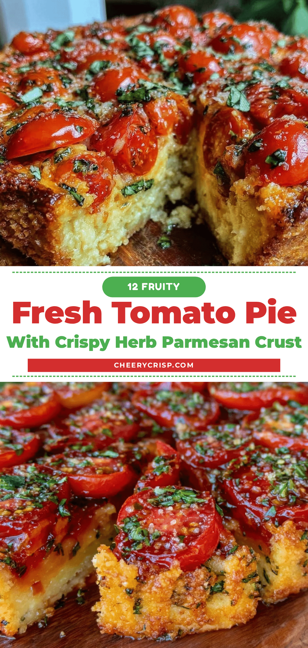 crispy fresh tomato pie recipe