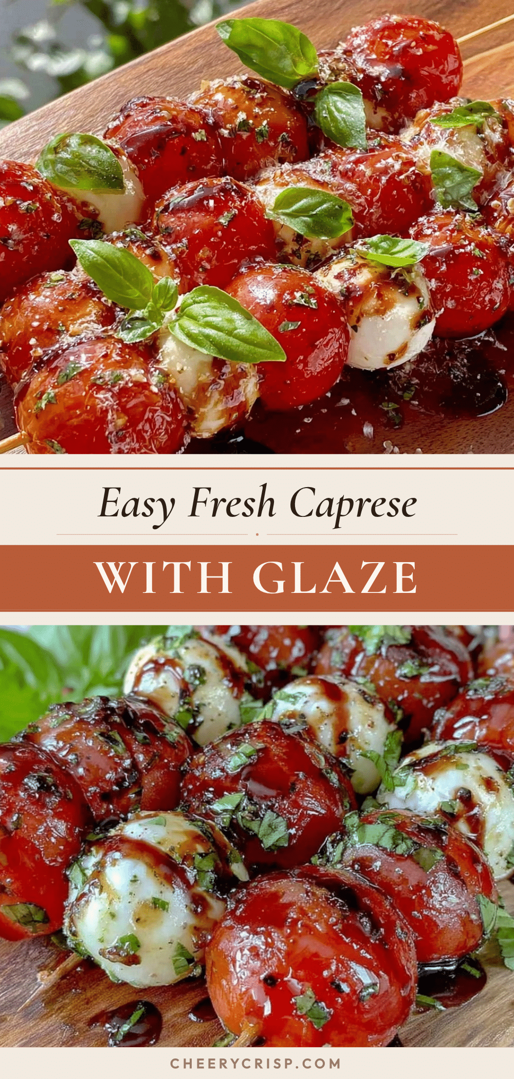 easy fresh caprese skewers recipe