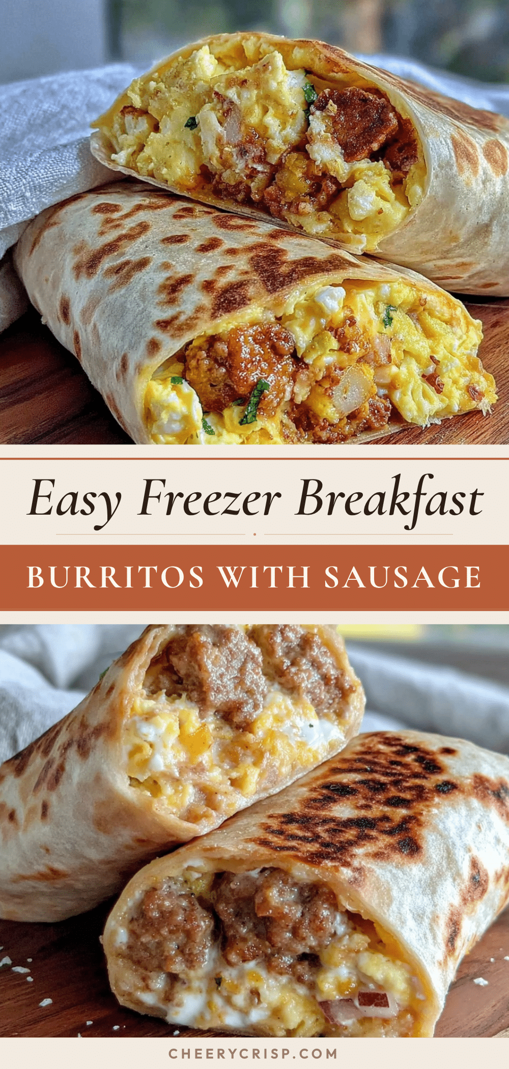 freezer breakfast burritos recipe