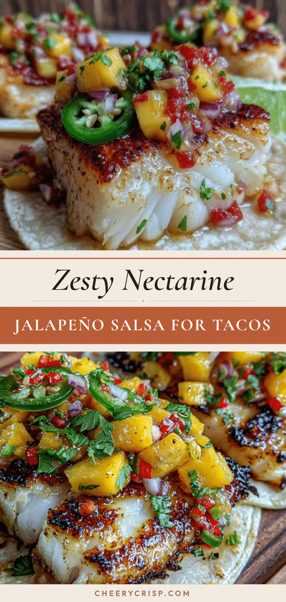 fresh nectarine salsa with jalapeño recipe