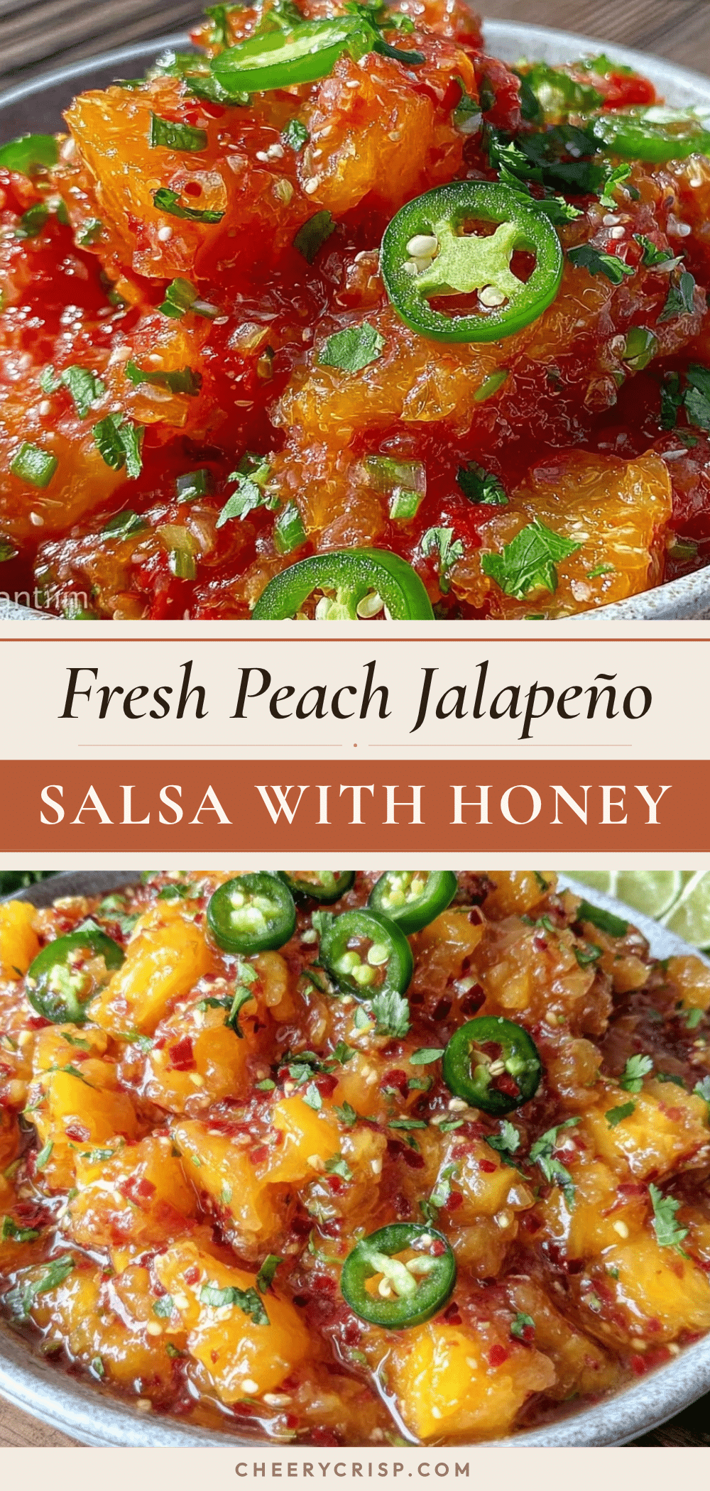 fresh peach jalapeño salsa recipe
