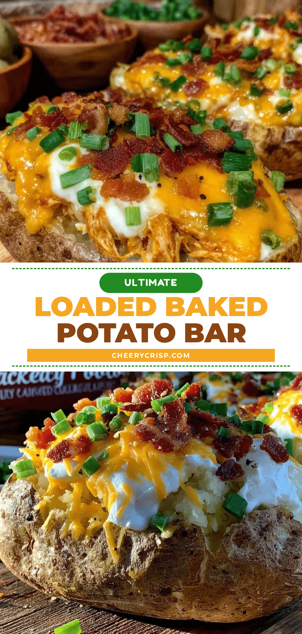 loaded baked potato bar recipe recipe
