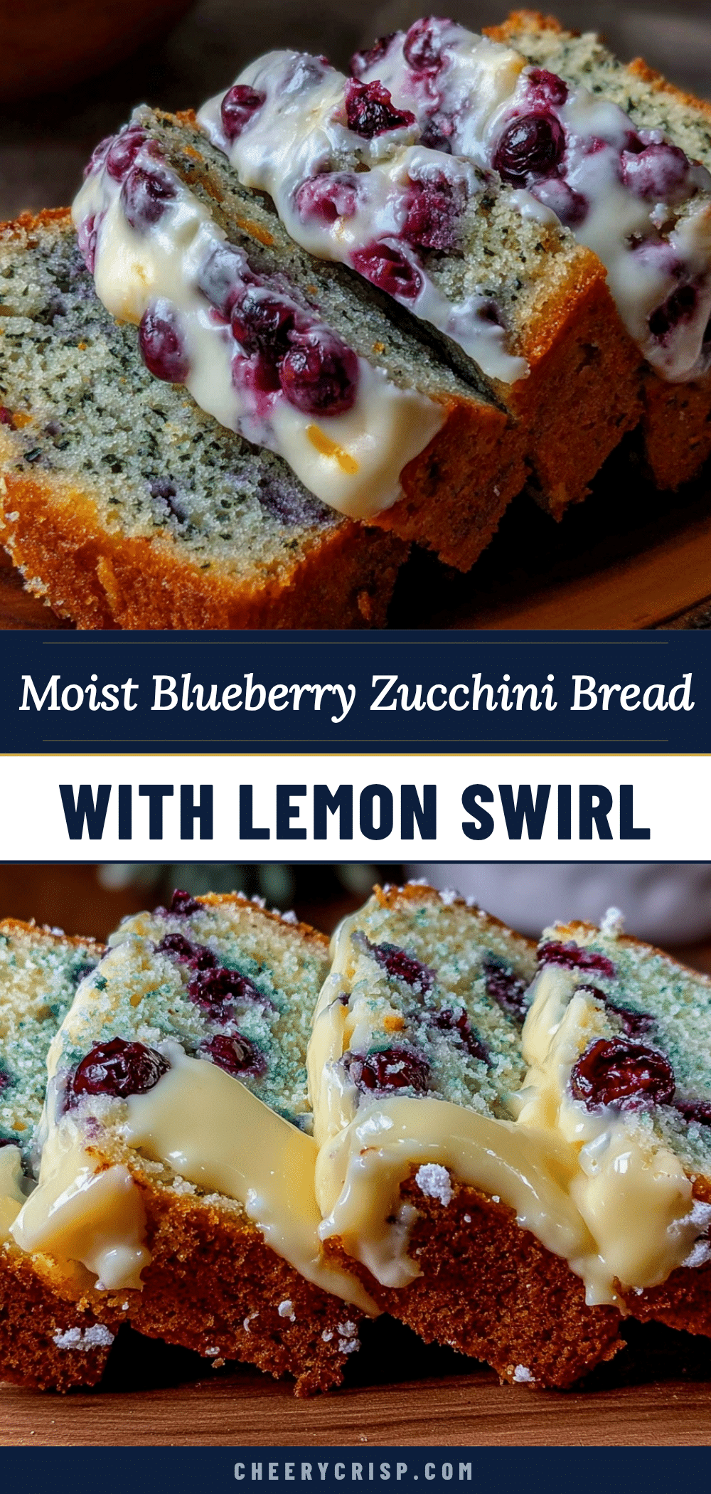 moist blueberry zucchini bread recipe