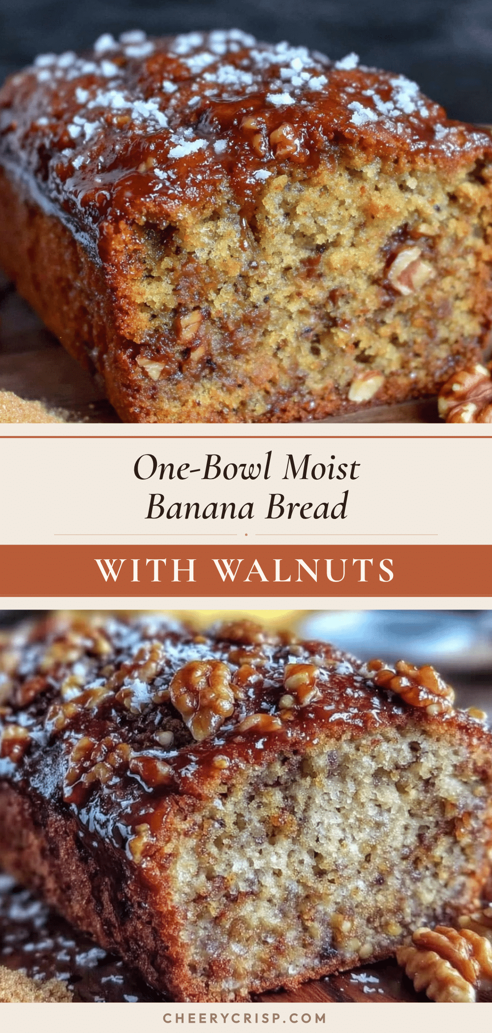 moist one-bowl banana bread recipe