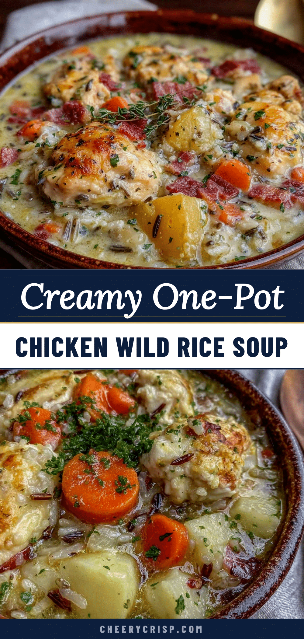 one-pot chicken wild rice soup recipe