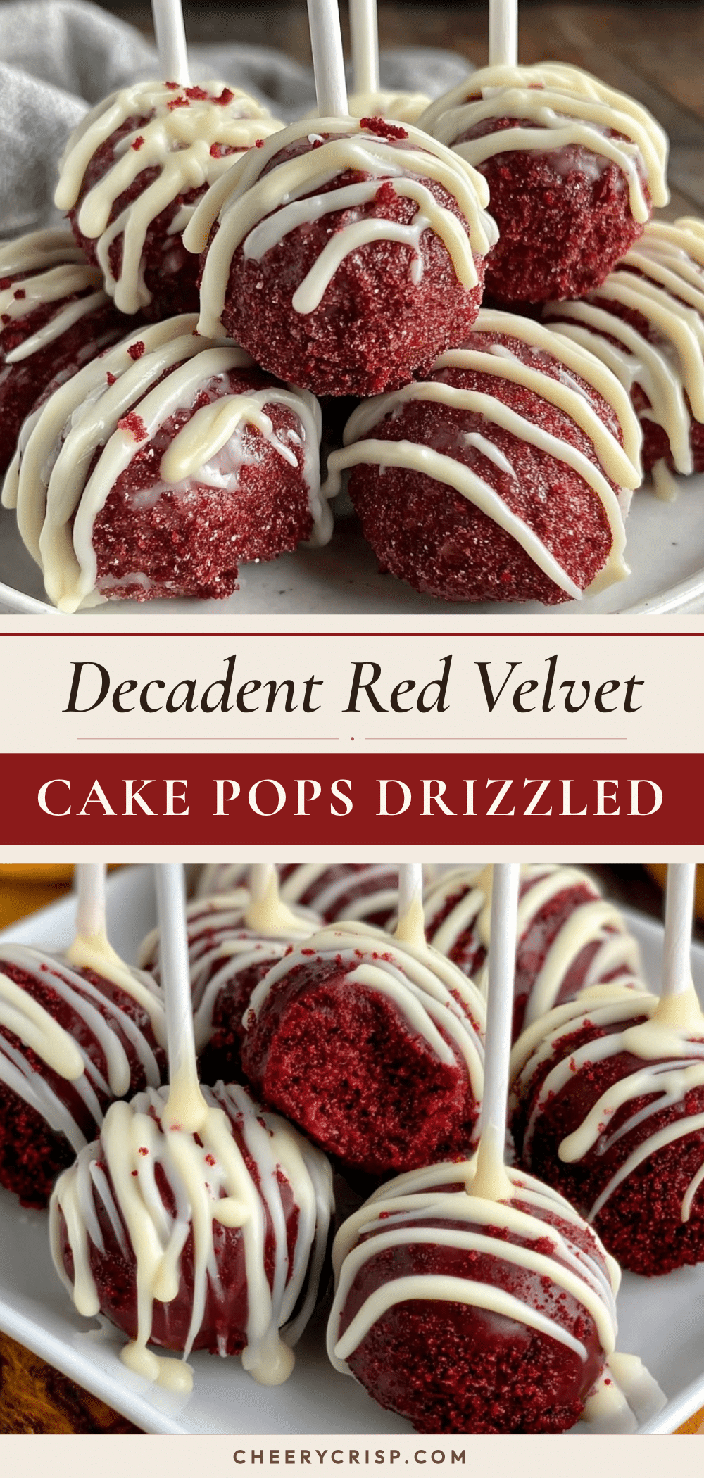 red velvet cake pops recipe
