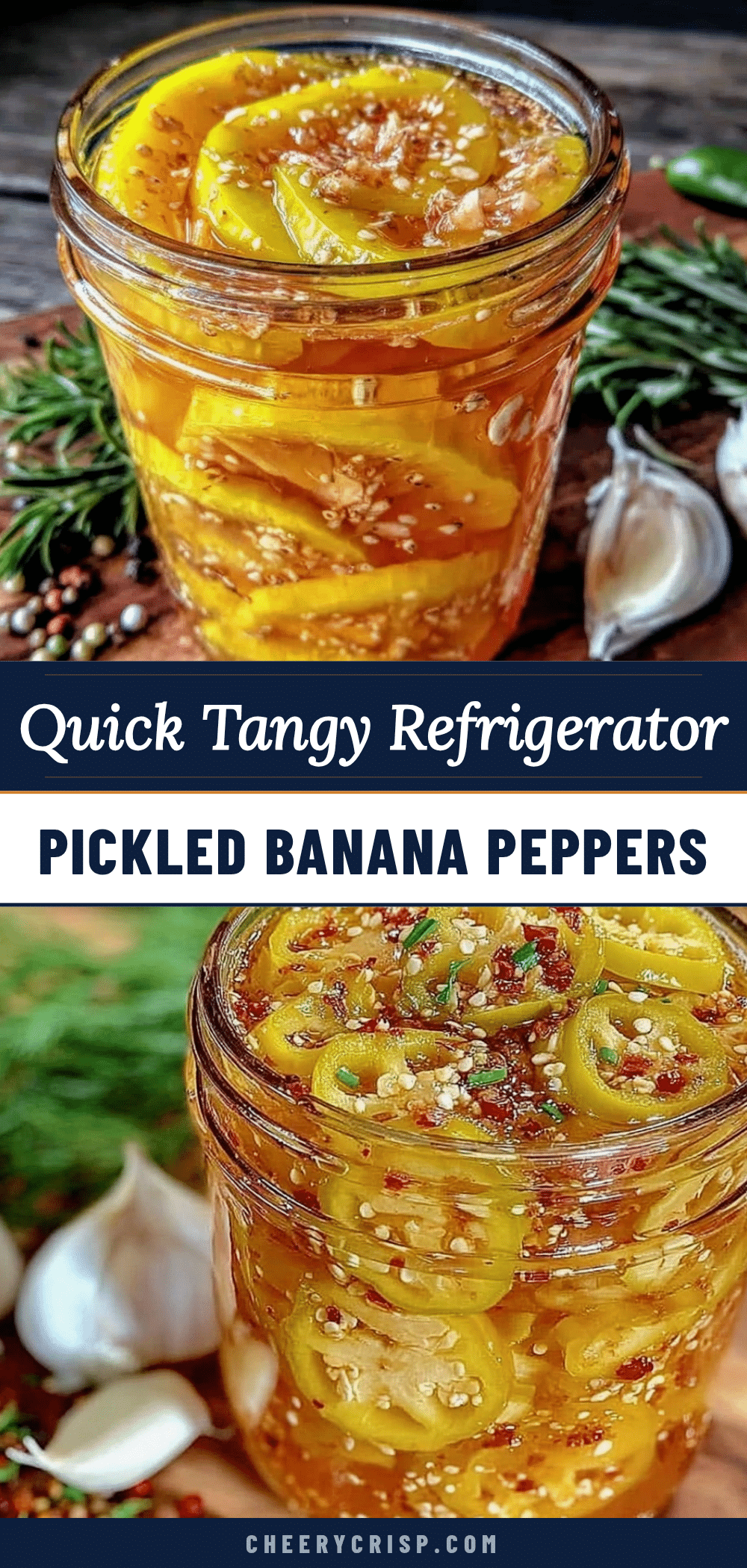 refrigerator pickled banana peppers recipe