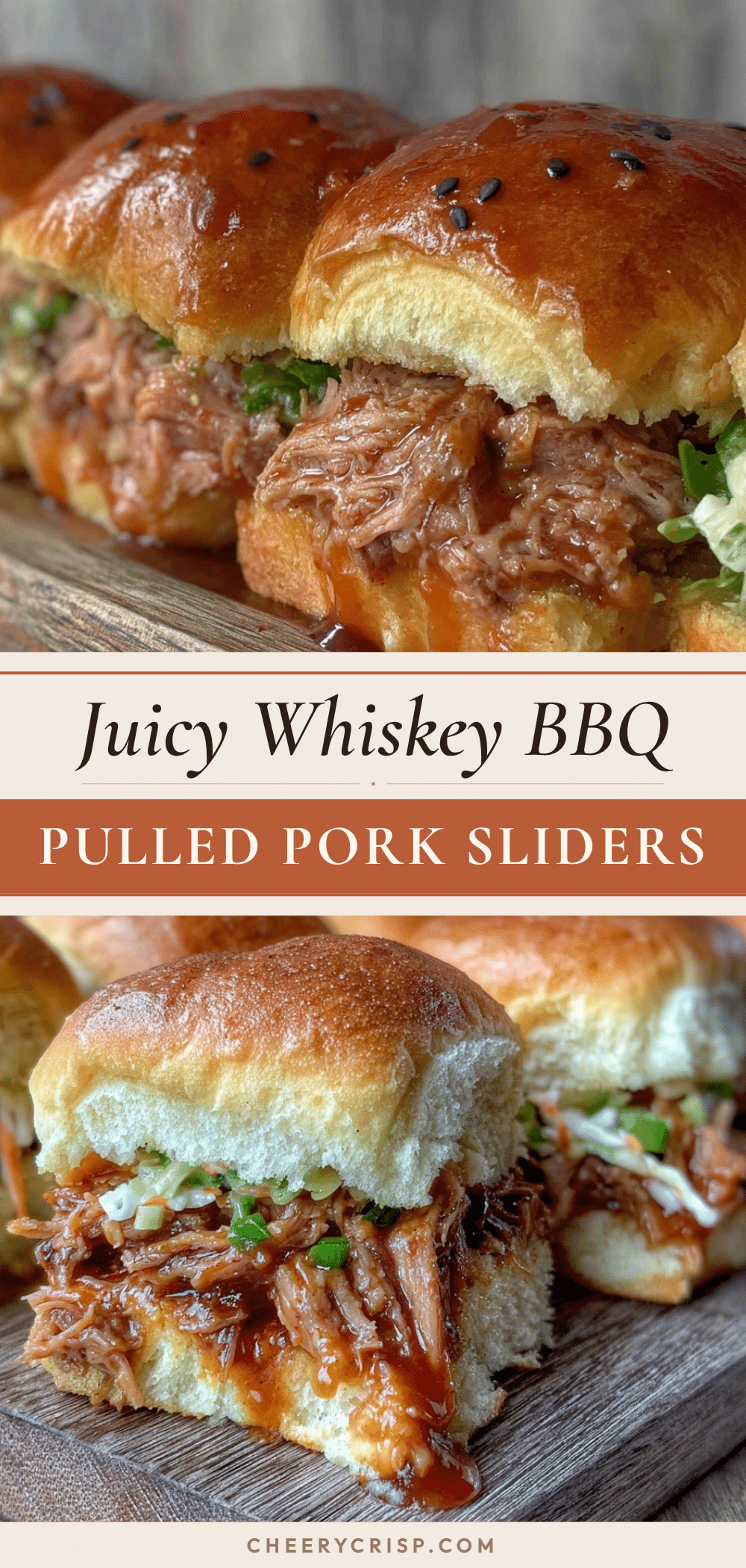 whiskey bbq pulled pork sliders recipe