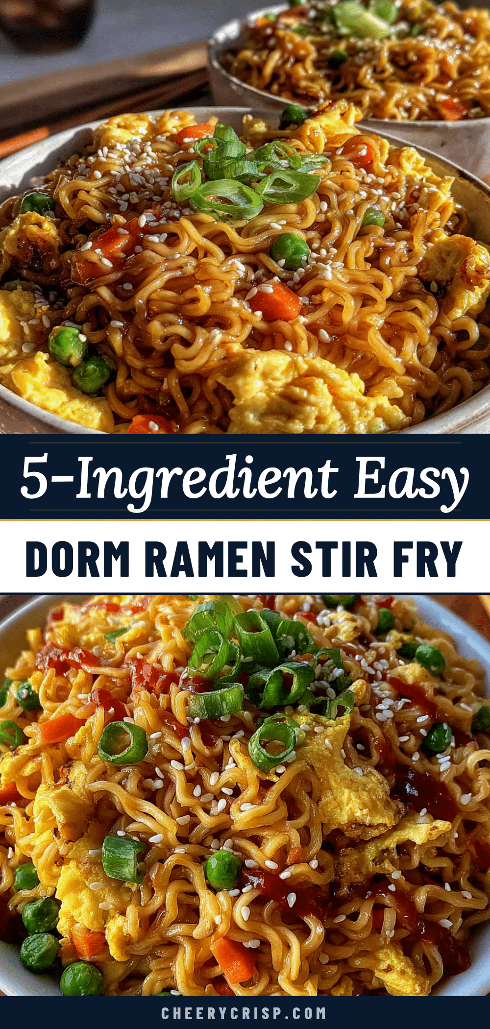 5-ingredient ramen stir fry recipe