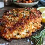 air fryer chicken breast with lemon herb marinade - featured image