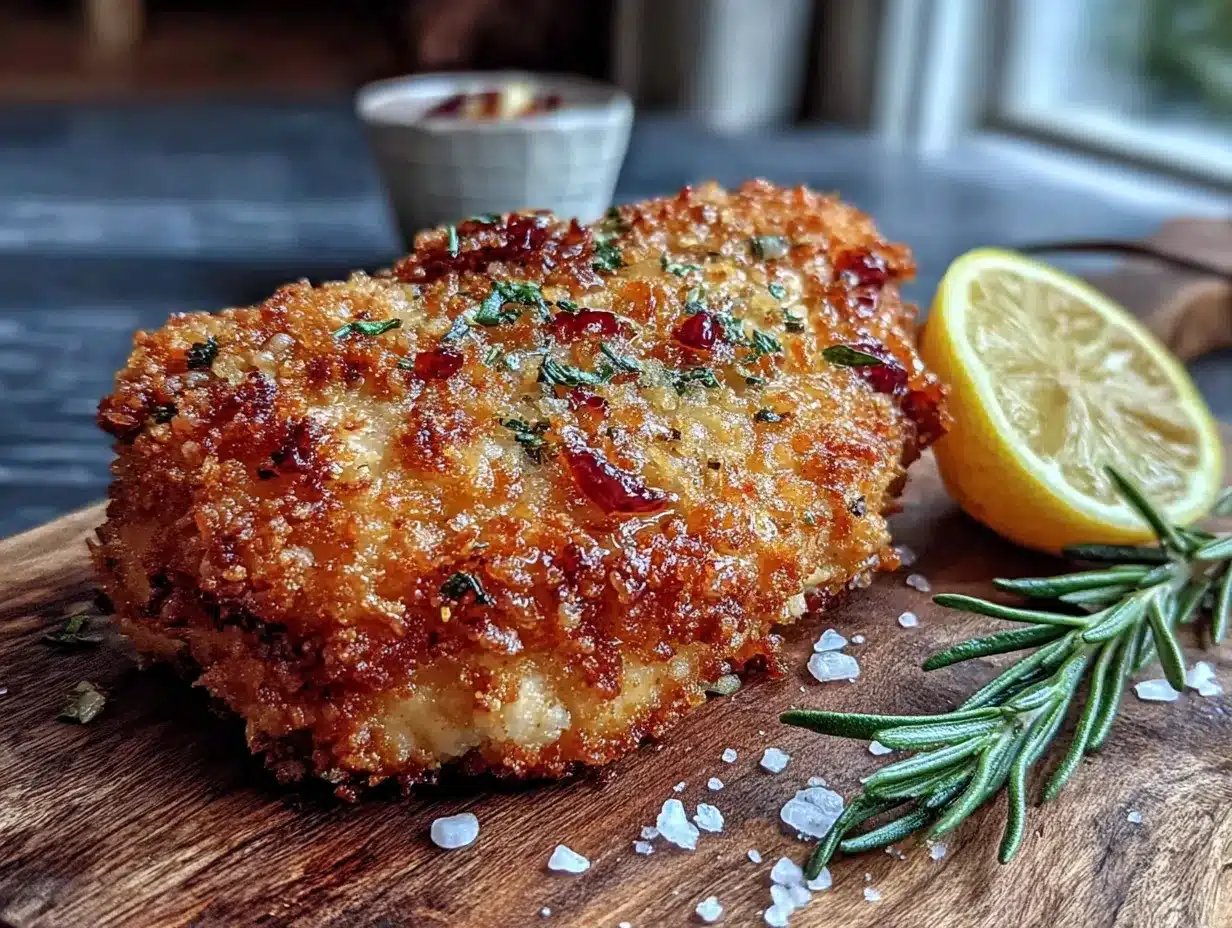 air fryer chicken breast with lemon herb marinade preparation steps