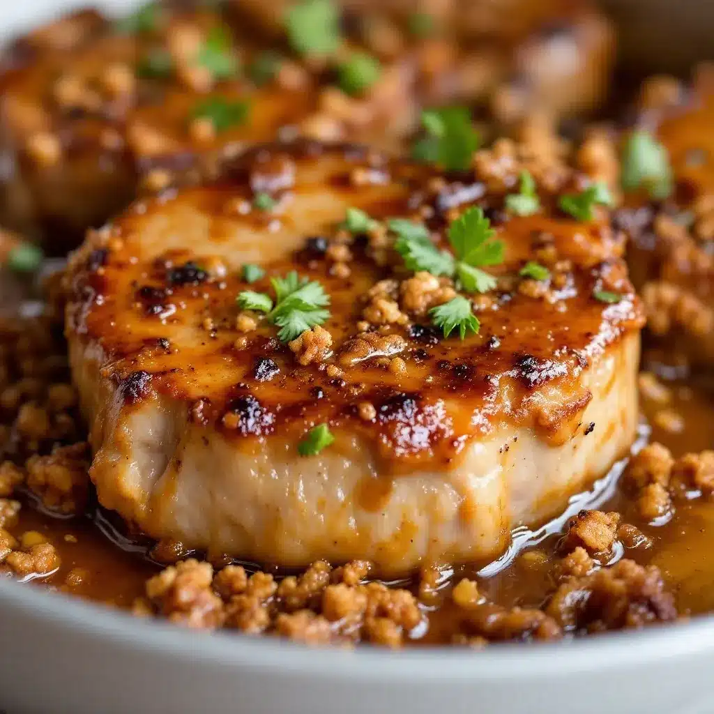 apple cider braised pork chops preparation steps