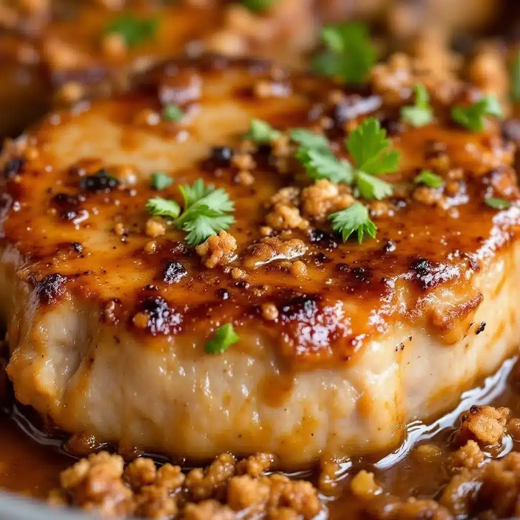 apple cider braised pork chops - featured image