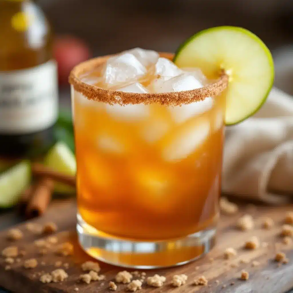 apple cider margarita preparation steps