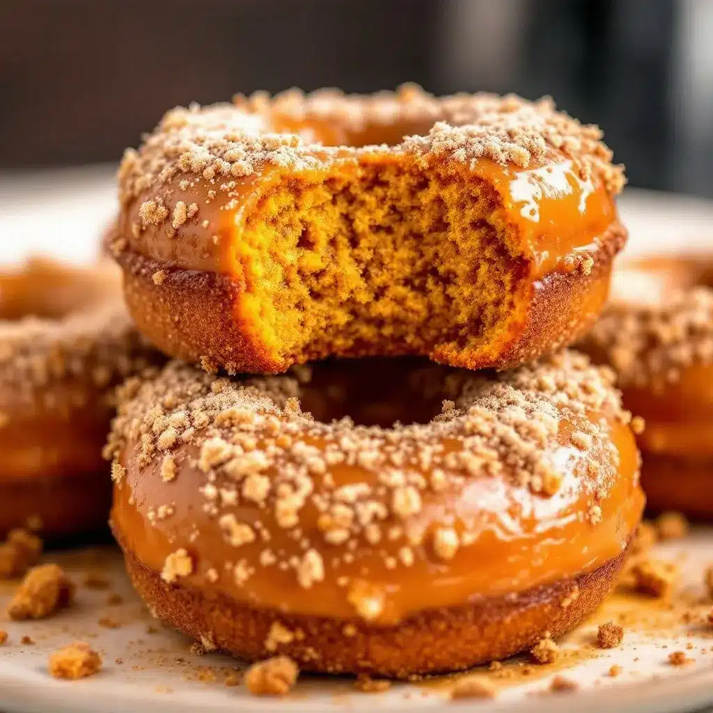 baked pumpkin donuts preparation steps
