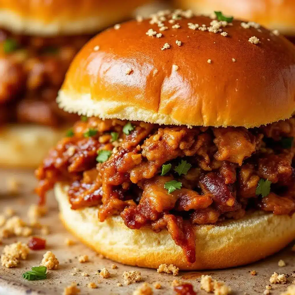 BBQ pulled pork sliders - featured image