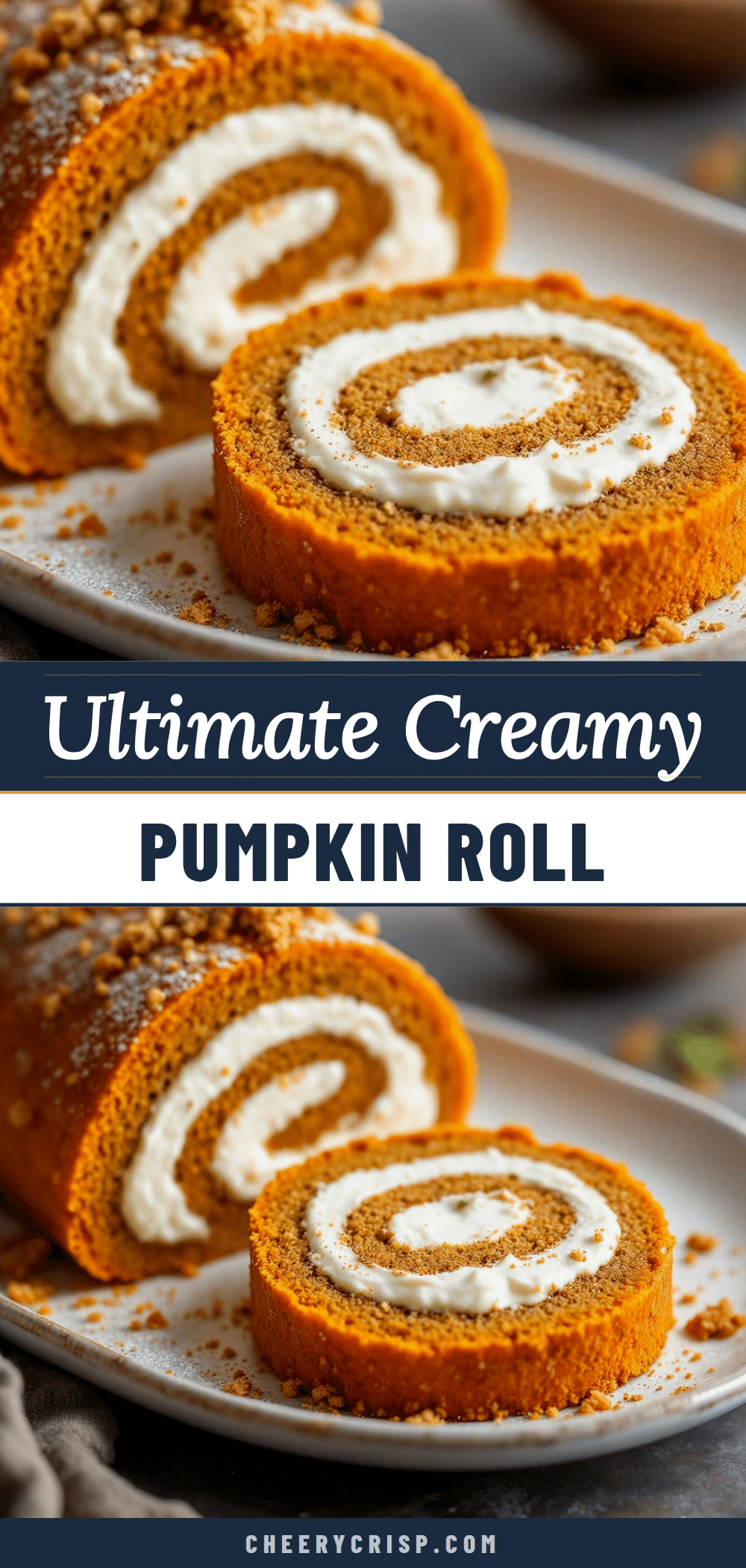 best easy pumpkin roll with cream cheese filling recipe