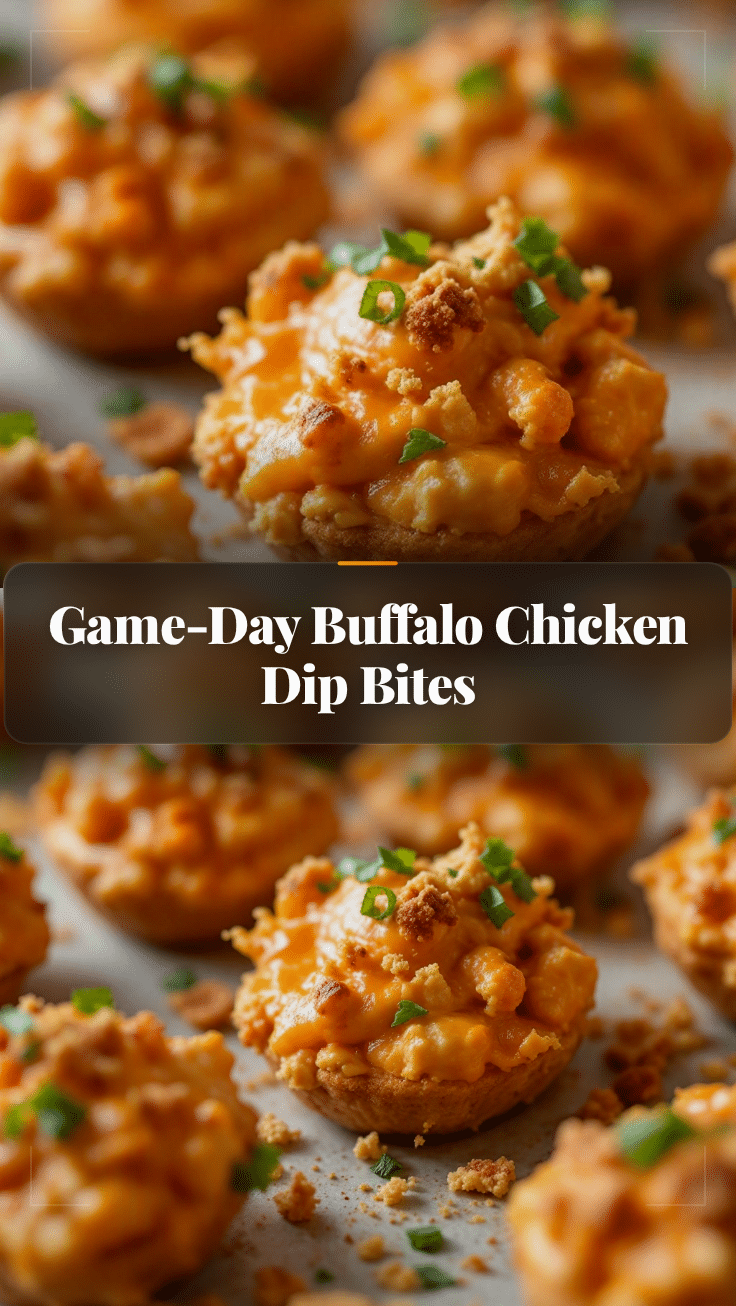 buffalo chicken dip bites recipe