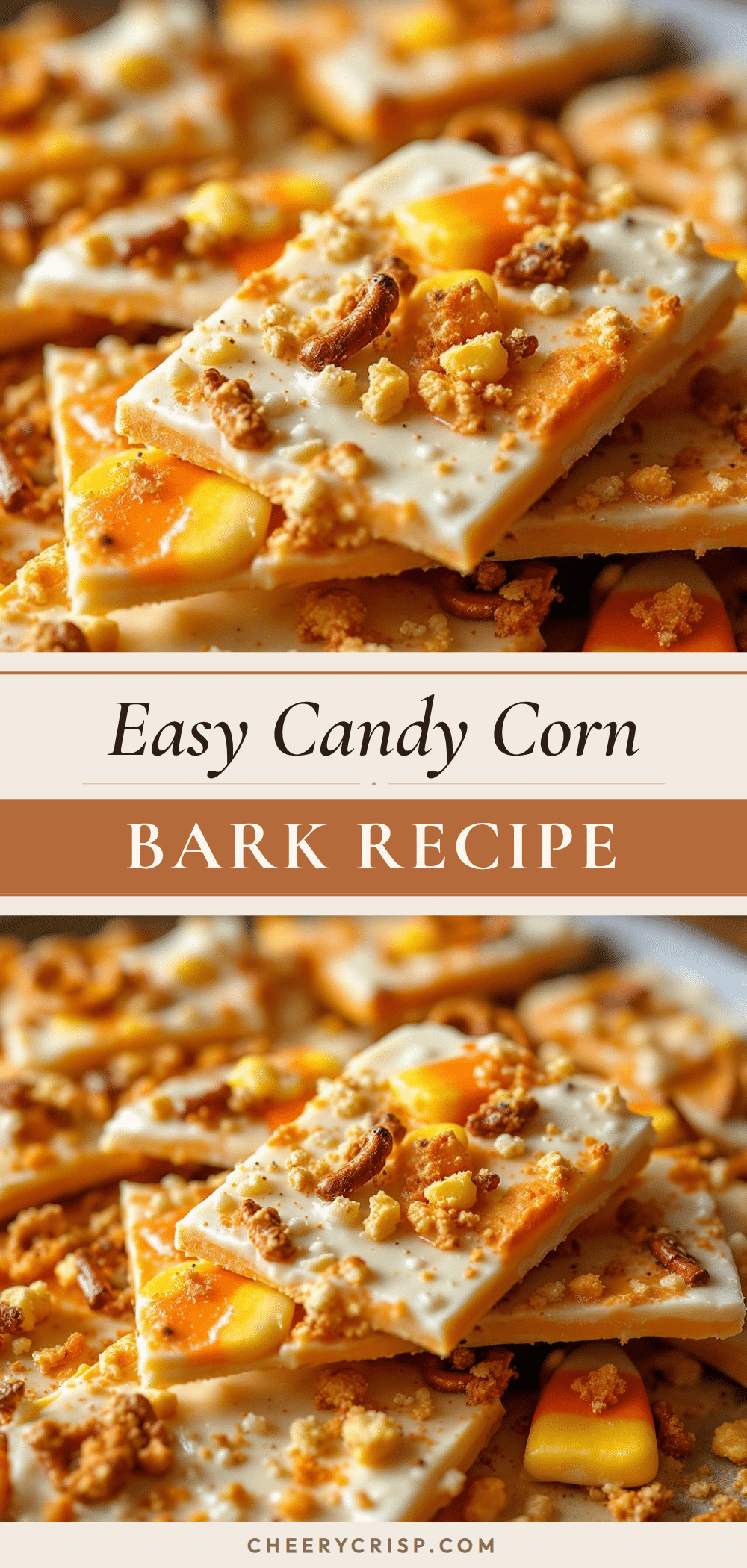 candy corn bark recipe