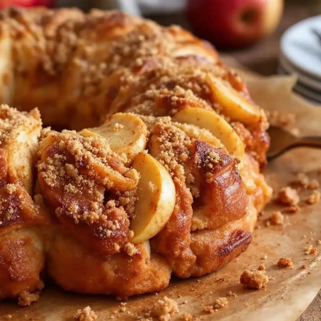 cinnamon sugar apple fritter bread preparation steps