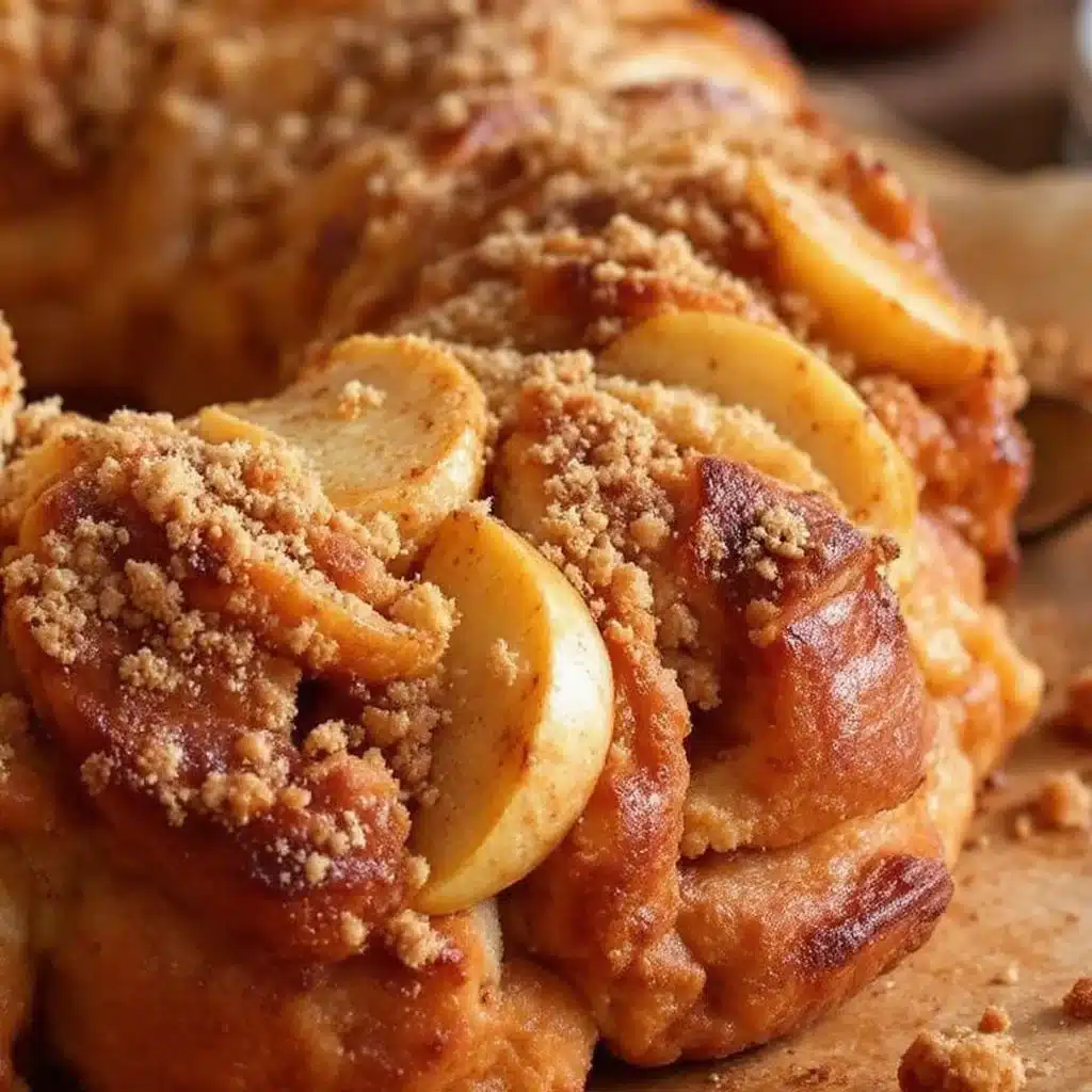 cinnamon sugar apple fritter bread - featured image