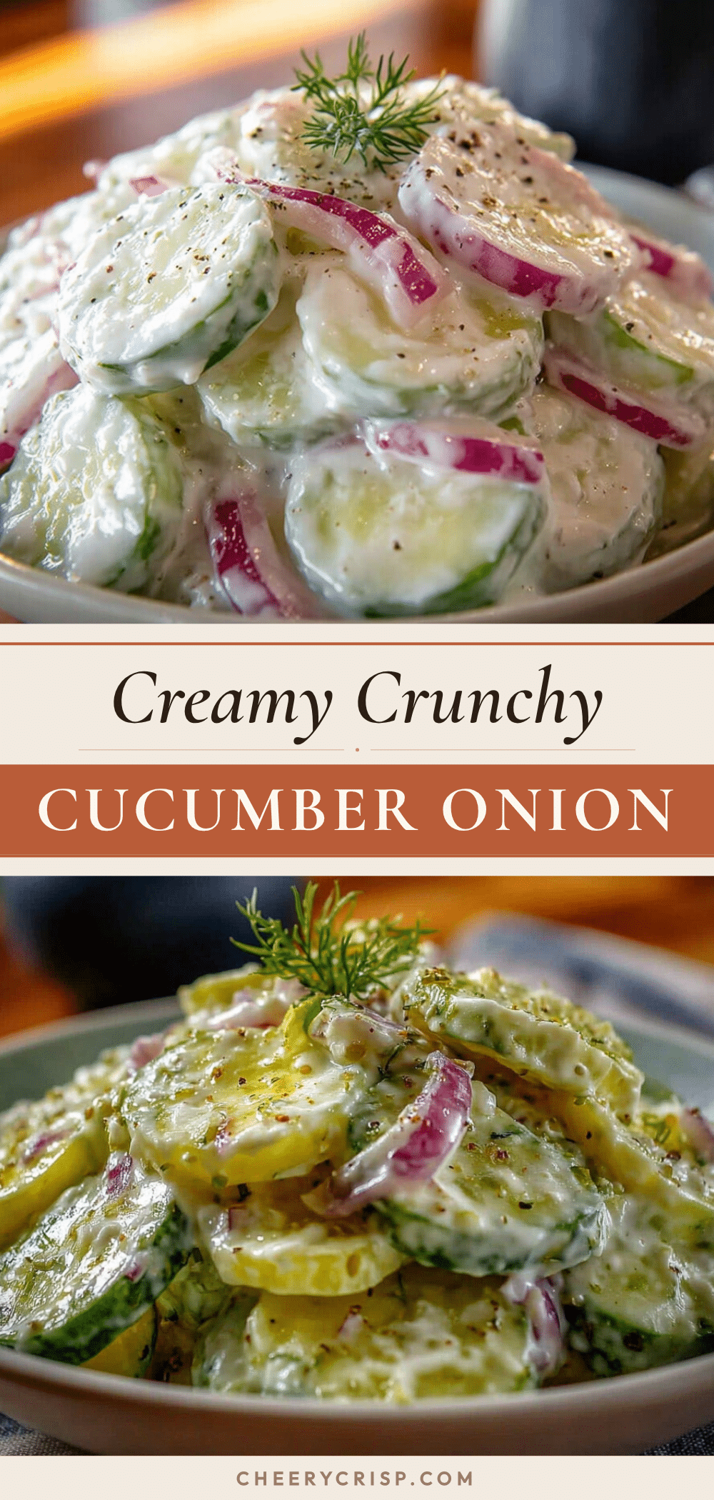 creamy cucumber salad recipe