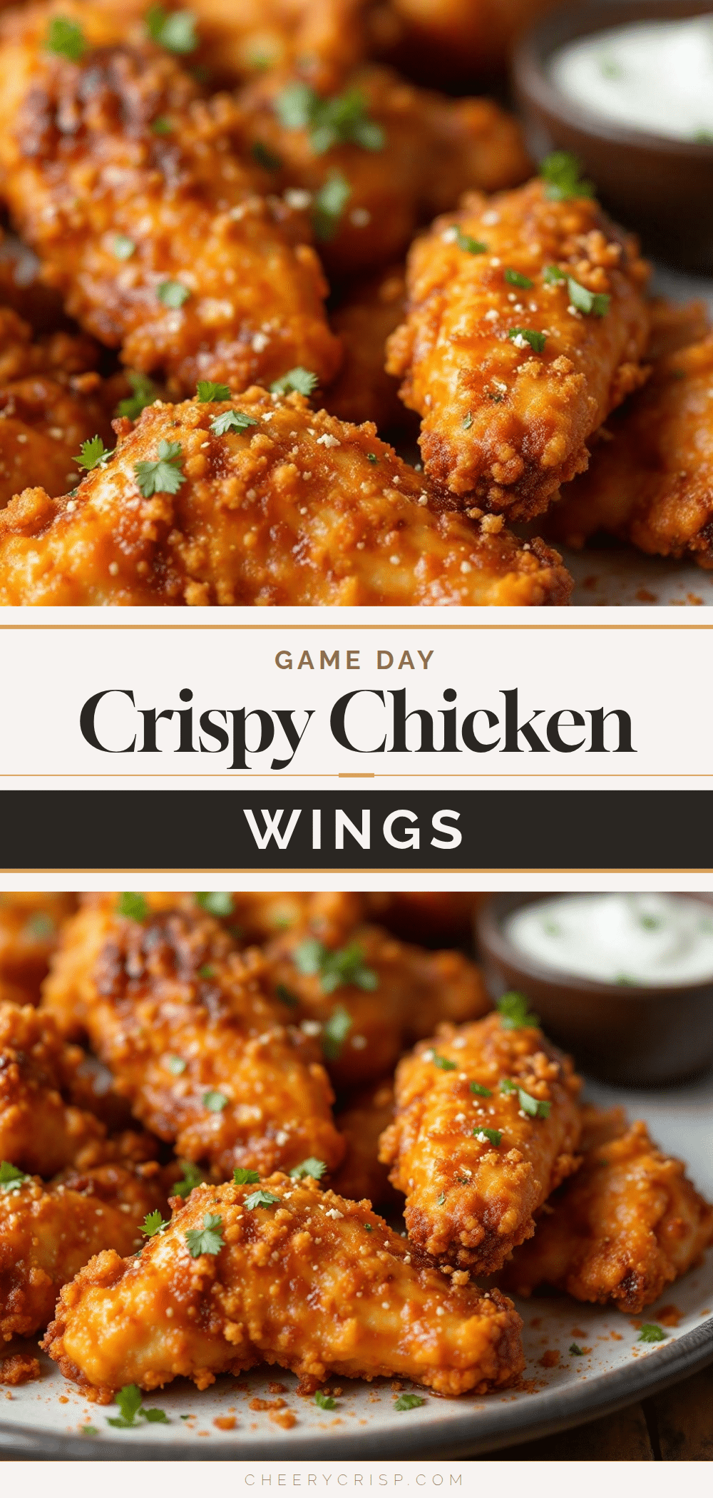 crispy baked chicken wings recipe