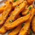 crispy parmesan butternut squash fries - featured image