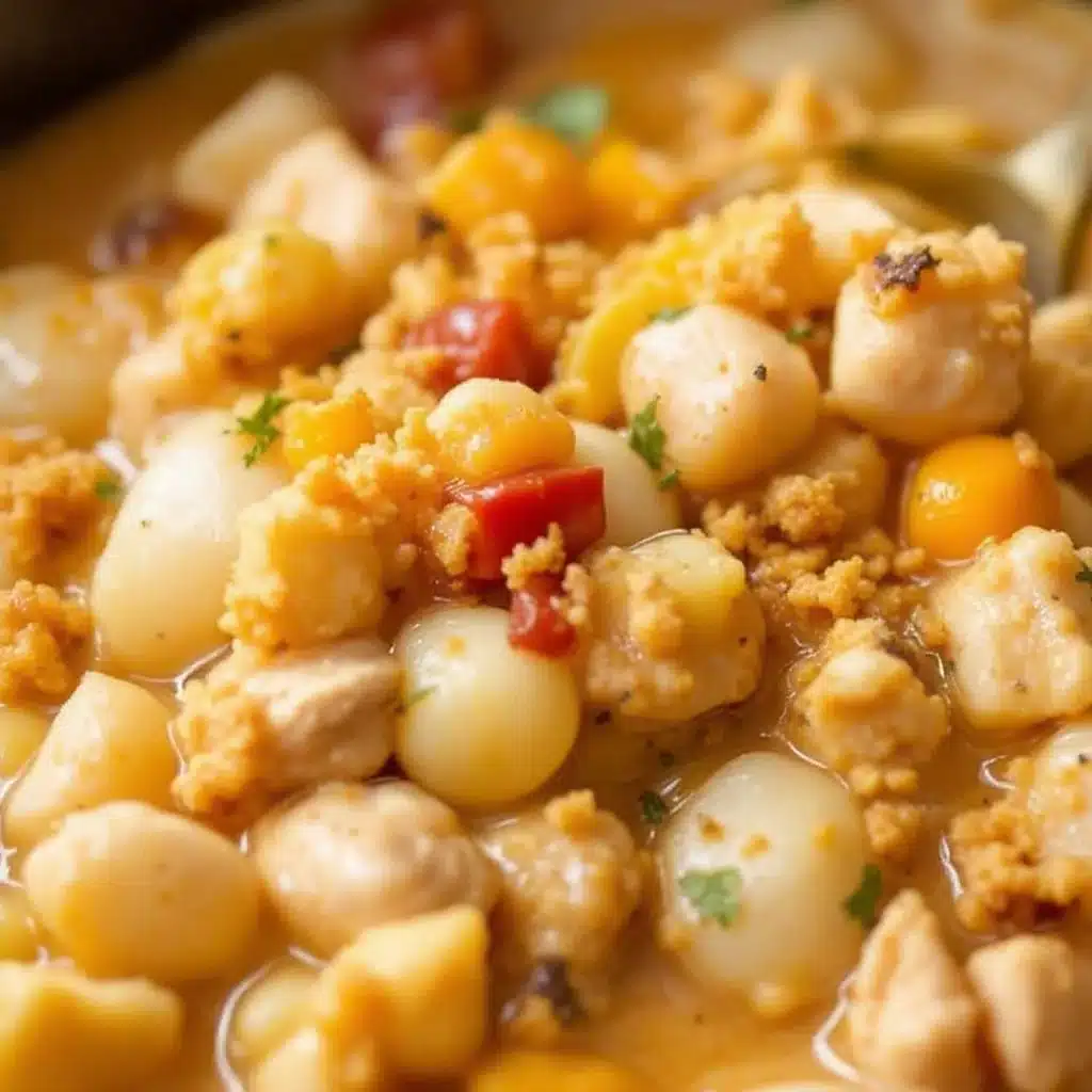 easy slow cooker white chicken chili - featured image